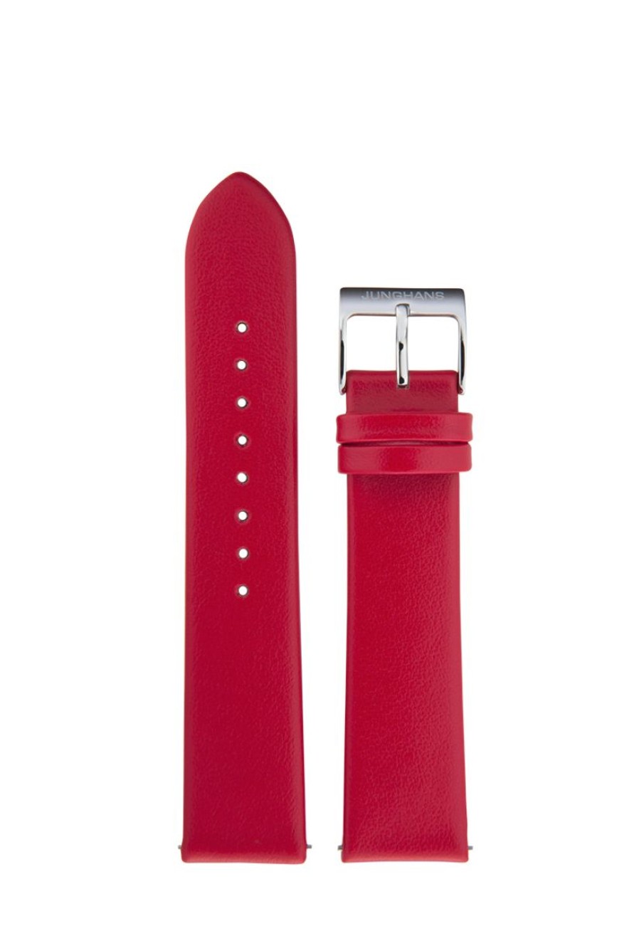 Junghans Vegan Strap Xs Red, 20Mm Best