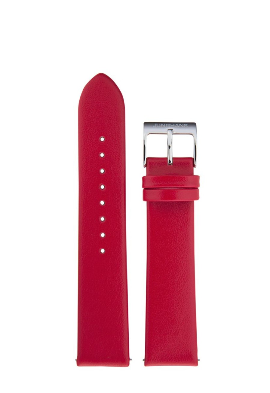 Junghans Vegan Strap Red, 20Mm Best